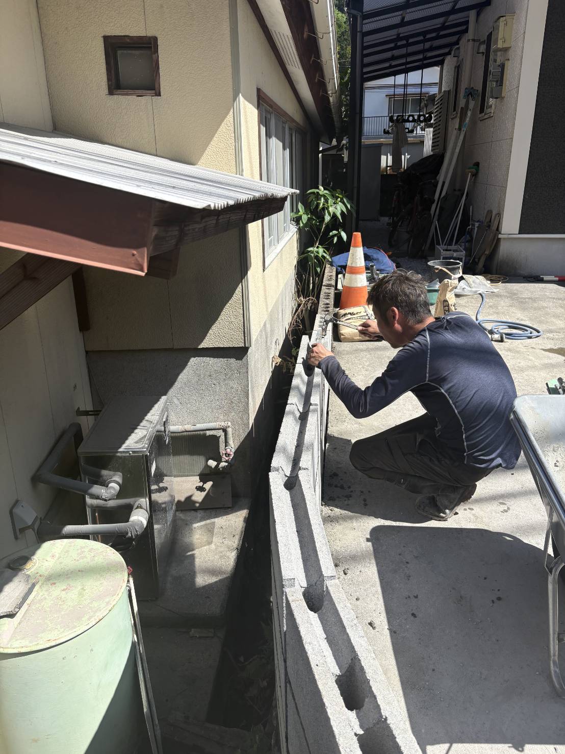 屋外作業